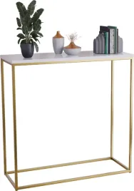 nowoczesna-konsola-przedpokoj-glamour-80x30x80-zlota-bialy-polysk