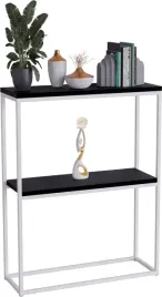 konsola-podwojna-z-polka-przedpokoj-loft-60x20h80-biala-blat-minipearl