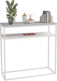 konsola-podwojna-przedpokoj-loft-metal-80x30x80-biala-blat-beton-jasny