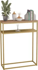 nowoczesna-konsola-podwojna-przedpokoj-loft-60x20x80-zlota-dab-lancelot