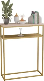 nowoczesna-konsola-podwojna-przedpokoj-loft-60x20x80-zlota-blat-dab-sonoma