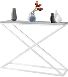 konsola-x-metalowa-toaletka-stolik-polka-stojaca-loft-bialy-beton-110x30h80