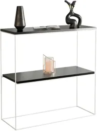 nowoczesna-konsola-podwojna-przedpokoj-loft-80x30x80-biala-czarny-minipearl