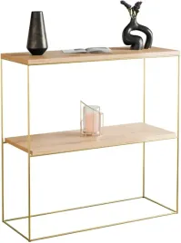 nowoczesna-konsola-podwojna-przedpokoj-loft-80x30x80-zlota-dab-artisan