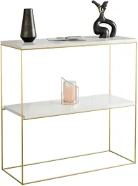 nowoczesna-konsola-podwojna-przedpokoj-loft-80x30x80-zlota-bialy-polysk