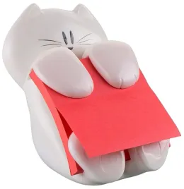 podajnik-na-karteczki-samoprzylepne-kotek-post-it-z-karteczkami