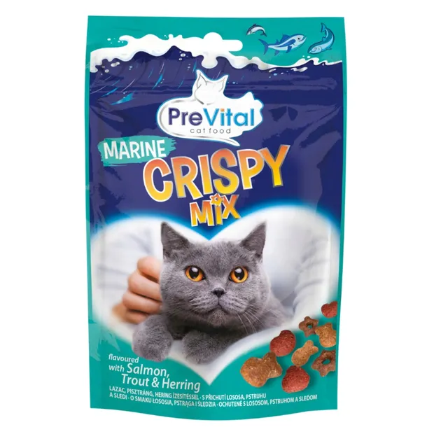 PRZYSMAK DLA KOTA 60G MIX SMAKÓW ŁOSOŚ PREVITAL