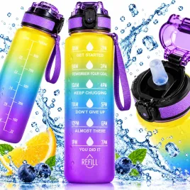 bidon-motywacyjny-1000-ml-sportowy-1l-butelka-na-wode-podzialka-gratis