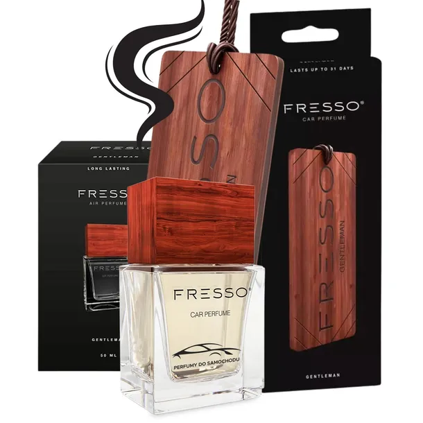 FRESSO Gentleman Perfum 50ml zawieszka Zapach do samochodu