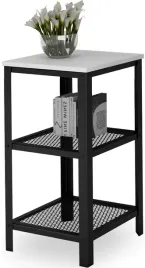 regal-skrecany-3-poziomy-industrial-salon-40x40x80-czarny-bialy-mat