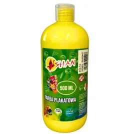 farba-plakatowa-zolta-500-ml-shan