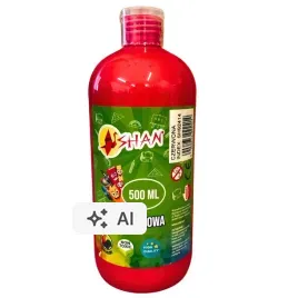 farba-plakatowa-czerwona-500-ml-shan