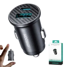 ladowarka-samochodowa-joyroom-mini-usb-c-usb-5v-24a-15w-czarna