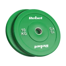 obciazenie-olimpijskie-gumowane-bumper-premium-zestaw-2x10kg-51mm-rebel