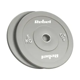 obciazenie-olimpijskie-gumowane-bumper-premium-zestaw-2x5kg-51mm-rebel