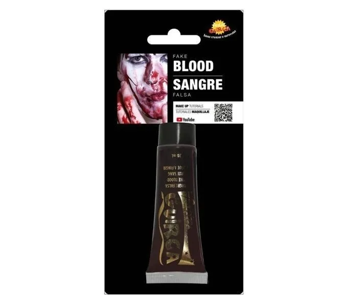 SZTUCZNA KREW W TUBCE CZERWONA GĘSTA 20 ML HALLOWEEN