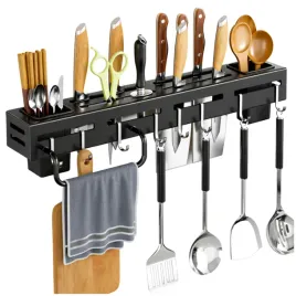 organizer-kuchenny-na-przybory-wiszaca-metalowa-wieszak-uchwyt-czarny-40cm