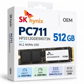dysk-ssd-512gb-sk-hynix-pc711-oem-or-m-2-or-nvme-or-3-0x4-or-hfs512gde9x073n