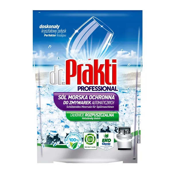 dr. Prakti Morska sól ochronna do zmywarek automatycznych 1,5 kg MORSKA