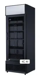 witryna-chlodnicza-przeszklona-czarna-382l-szron-lg-382bf-black
