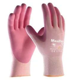 rekawice-robocze-rekawiczki-ochronne-damskie-rozowe-z-aloesem-maxiflex-7-s