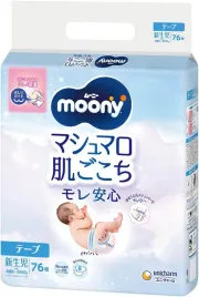 pieluszki-dla-noworodkow-moony-tape-do-5-kg-76-szt