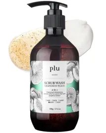 zel-peeling-do-mycia-ciala-plu-scrub-wash-grejpfrut-brzoskwinia-500ml