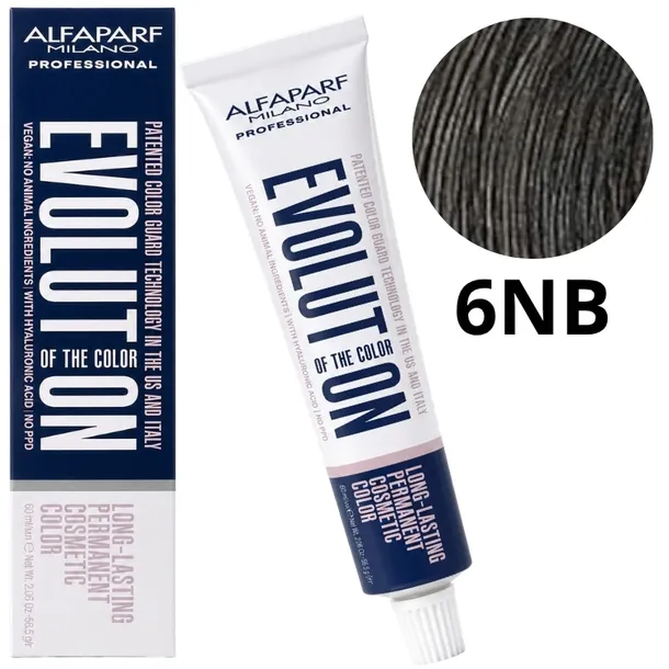 ALFAPARF EVOLUTION OF THE COLOR PROFESJONALNA FARBA DO WŁOSÓW 6NB 60ML
