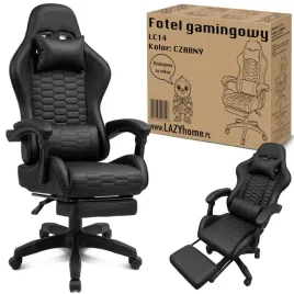 fotel-gamingowy-obrotowy-biurowy-krzeslo-gracza-kubelkowy-podnozek-czarny