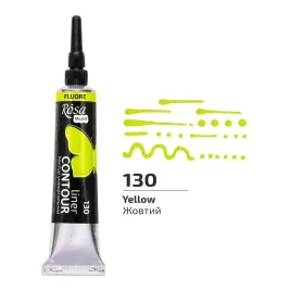 farba-akrylowa-konturowka-zolta-fluo-nr-130-20-ml-rosa-talent-koh-i-noor