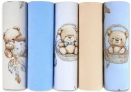 pielucha-pieluszka-flanelowa-5-pak-zestaw-5-sztuk-kolorowe-grube-z-flaneli