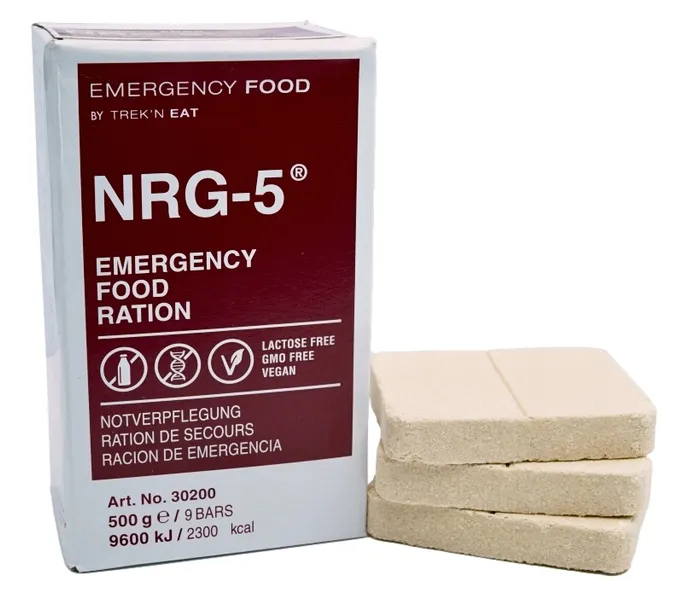 NRG-5 RACJA ŻYWNOŚCIOWA nrg5 z witaminami hermetyczna ważność 01/2046 20lat