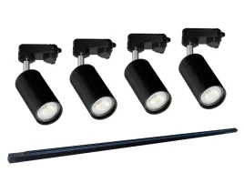 oswietlenie-szynowe-led-4x-lampa-reflektor-gu10-szynoprzewod-2m-3-fazowy