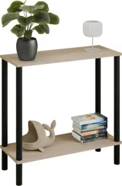 konsola-loft-z-polka-80x30x80-cm-metalowa-czarna-do-przedpokoju