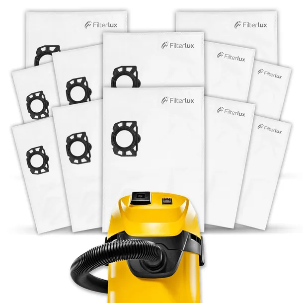 Worki do odkurzacza Karcher WD2 Plus WD3 SE4001 KWD3 zamiennik 12 sztuk