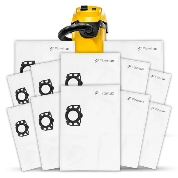 Worki do odkurzacza Karcher WD3 WD2 Plus SE4001 KWD3 zamiennik 12 sztuk