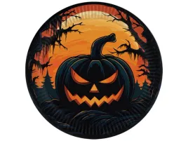 halloweenowe-talerzyki-papierowe-mroczna-straszna-dynia-18cm-6szt-congee
