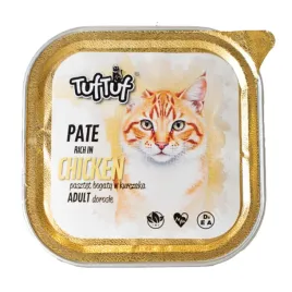 tuftuf-mokra-karma-dla-kota-pasztet-kurczak-tacka-100g-pasztet