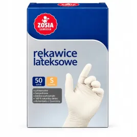 zosia-rekawice-lateksowe-rozmiar-s-50-sztuk-bezpudrowe-biale