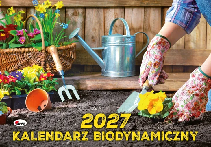 KALENDARZ ALBUMOWY 2027 BIODYNAMICZNY DZIAŁKOWCA A4
