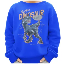 bluza-dziecieca-dinozaur-z-nadrukiem-niebieska-140