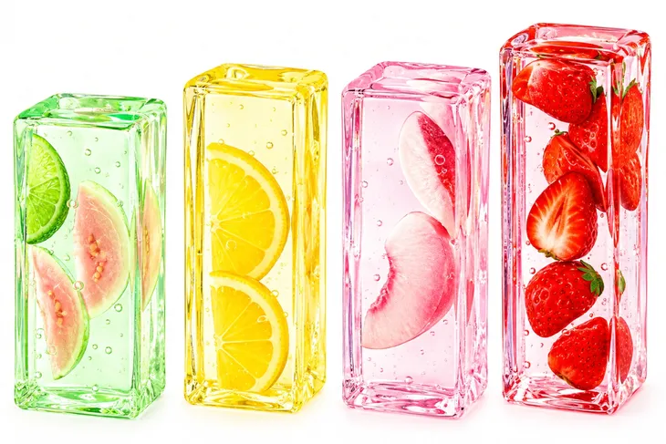 GNIOTEK WAZELINOWY Z OWOCAMI FRIUT ICE CUBE MIX 13CM