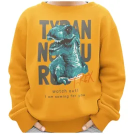 bluza-dziecieca-dinozaur-z-nadrukiem-brzoskwiniowa-140