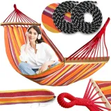 hamak-ogrodowy-bahama-single-czerwone-sofotel-linia-bahama