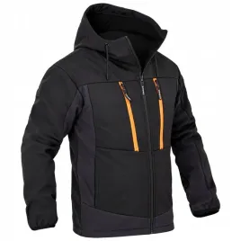 kurtka-robocza-softshell-aprico-z-kapturem-ocieplana-polarem-elastyczny