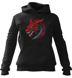 bluza-meska-z-kapturem-czerwony-smok-czarna-xs