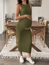 shein-zielona-sukienka-ciazowa-bez-rekawow-s06-xxl