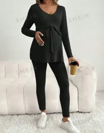 shein-bluzka-spodnie-ciazowe-komplet-s06-m