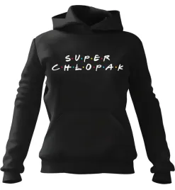 bluza-meska-z-kapturem-super-chlopak-friends-czarna-2xl