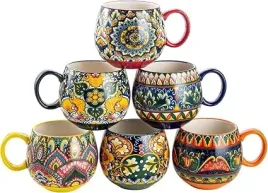zestaw-filizanek-ceramicznych-6-sztuk-600-ml-wielokolorowy-do-zmywarki